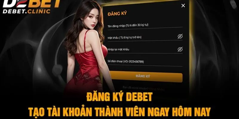 Các bước đăng ký Debet chi tiết dành cho tân thủ